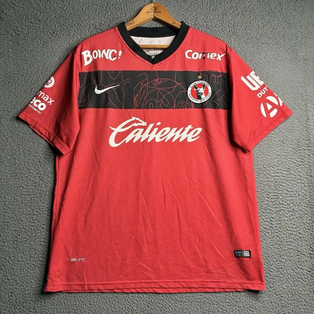 Xolos de Tijuana Jersey NIKE 2014-2015 Men’s Large Soccer Futbol Kit